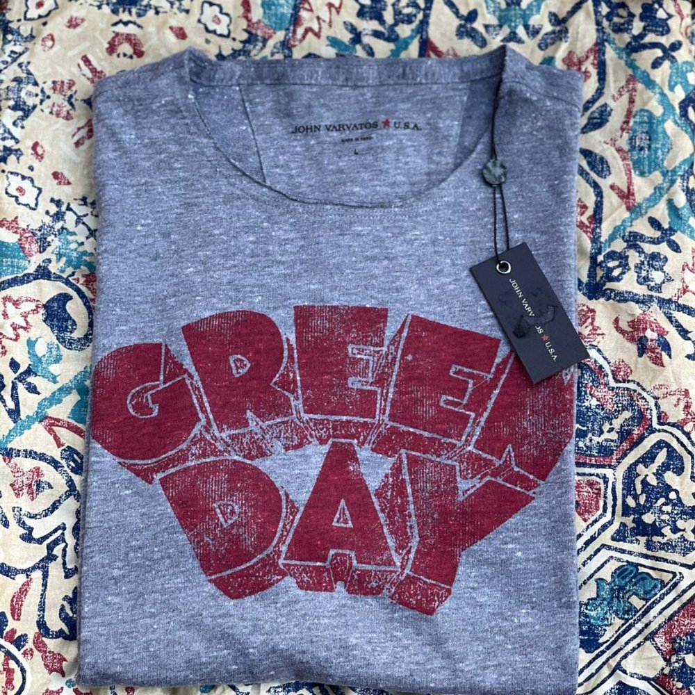 John Varvatos Green Day T-shirt Size L